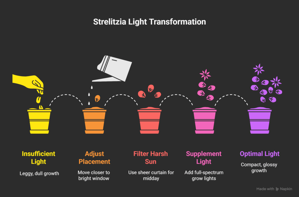 6 Mistakes to Avoid with Your Strelitzia Indoor Plant 3 strelitzia indoor plant