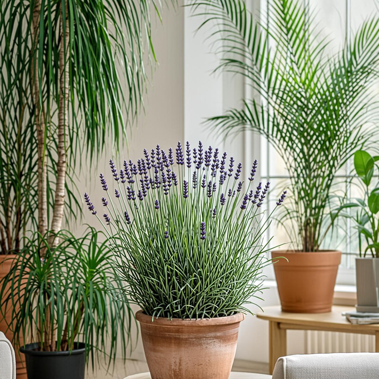 How to Grow 6 Tall Indoor House Plant Beauties 3 Benefits and Care of Lavender Plant Indoor with Tall Plants