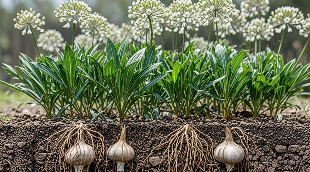 ornamental garlic plant