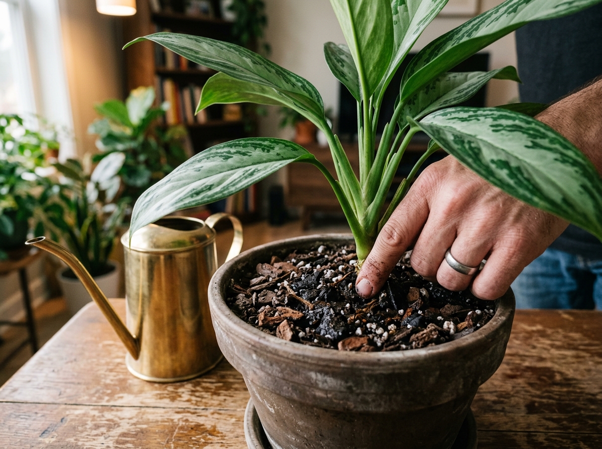Foliage Inspection and Maintenance for best indoor houseplants for low light Routine maintenance, pruning, and cleaning for best indoor houseplants for low light